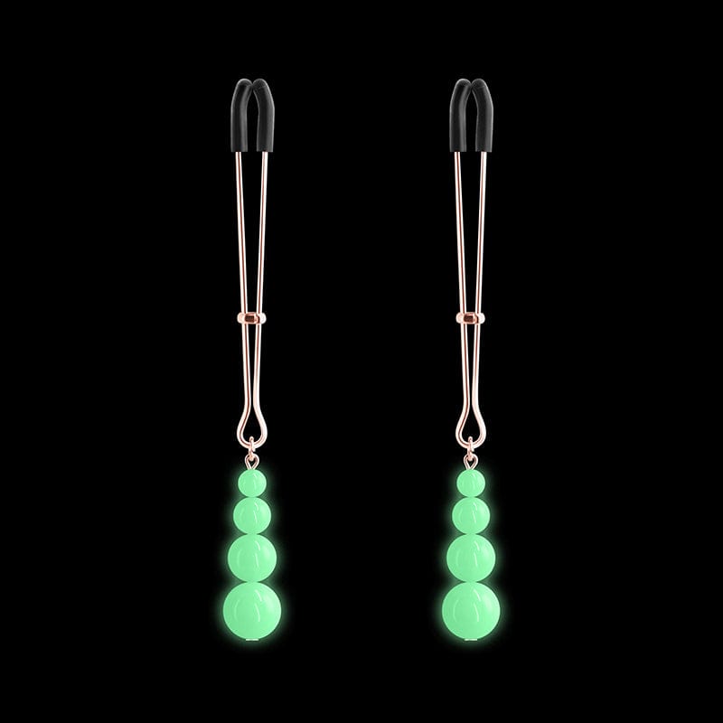 NS Novelties Nipple Clamps NS Novelties G2 Bound Nipple Clamps Rose Gold