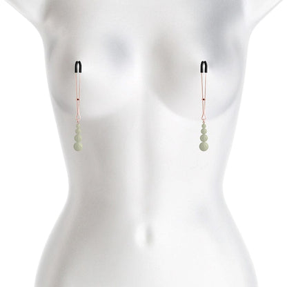 NS Novelties Nipple Clamps NS Novelties G2 Bound Nipple Clamps Rose Gold