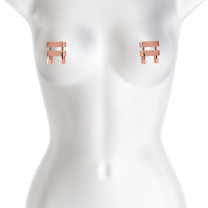 NS Novelties Nipple Clamps NS Novelties V1 Bound Nipple Clamps