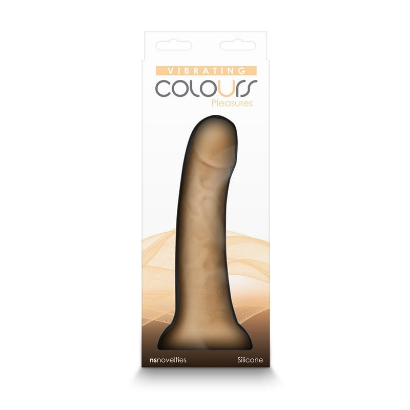 NS Novelties Dildos NS Novelties Colours Pleasures Smooth 7" Vibrating Dildo