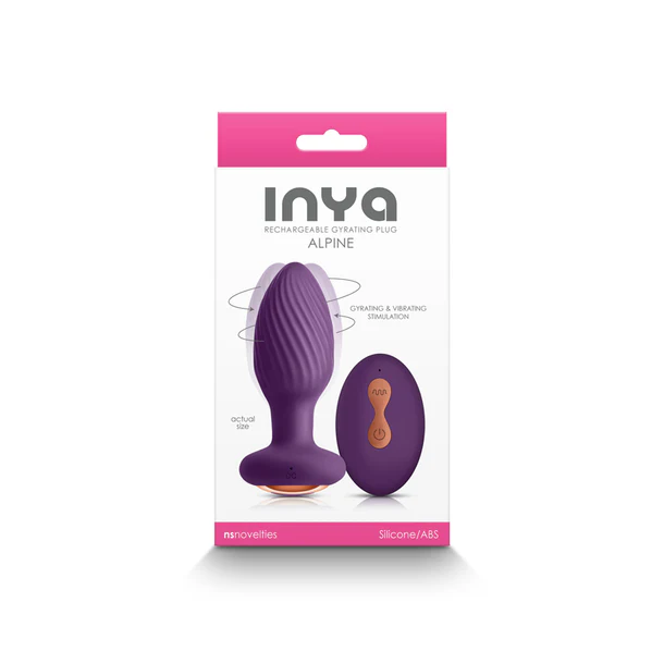 Enchufe giratorio recargable Inya Alpine de NS Novelties