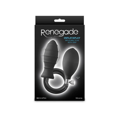 Tapón inflable con agarre Renegade InflataPlay de NS Novelties