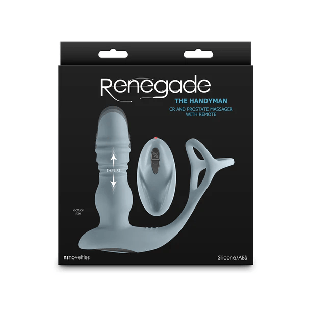 NS Novelties Prostate Massager NS Novelties Renegade The Handyman Prostate Massager