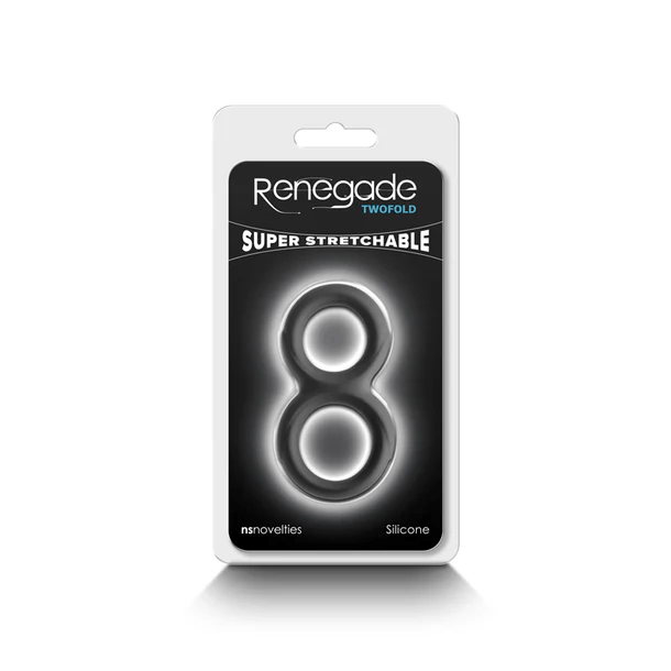 NS Novelties Cock Rings NS Novelties Renegade Twofold Cock Ring