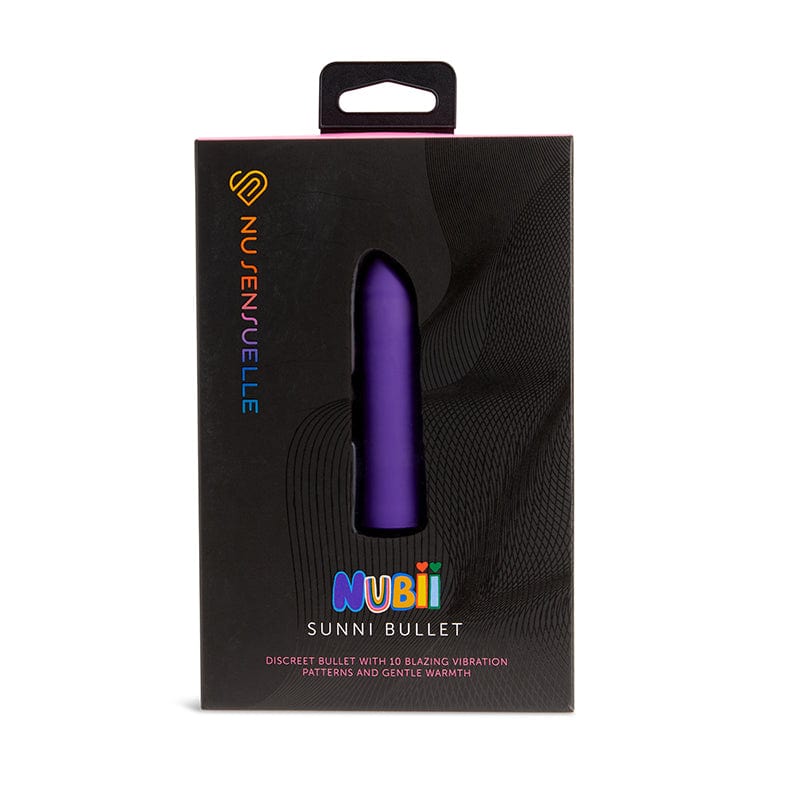 Nü Sensuelle Bullets & Mini Vibes Purple Nu Sensuelle Nubii Sunni Warming Bullet