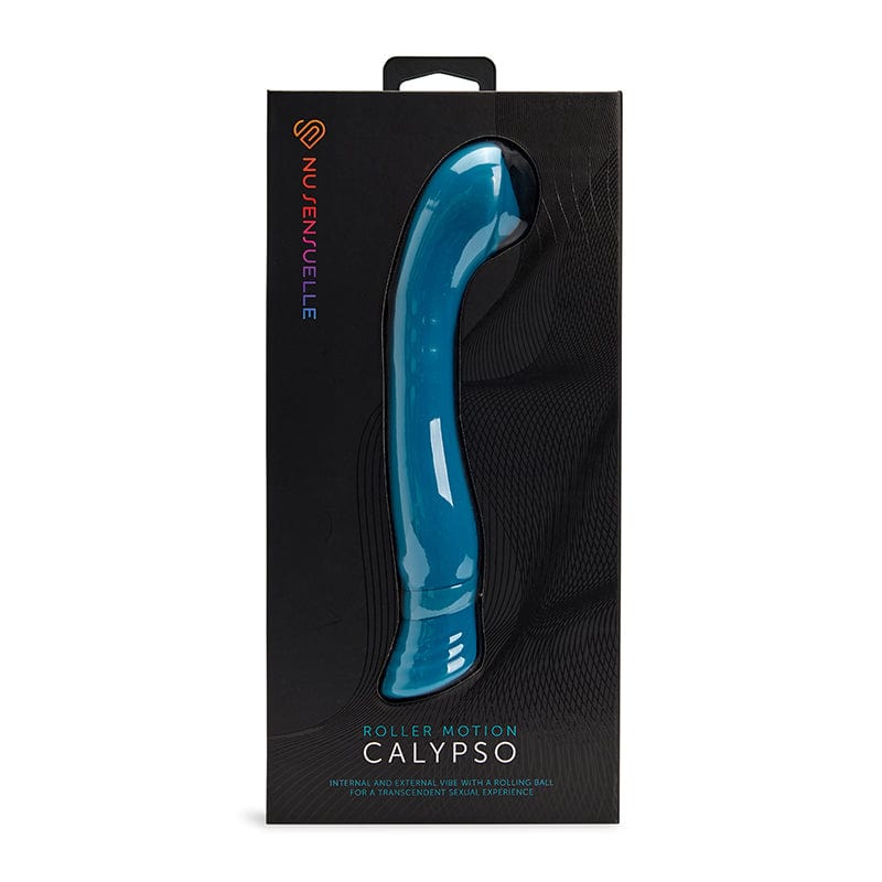 Nü Sensuelle Vibrator Deep Turquoise Nu Sensuelle Calypso Rolling Motion G-Spot Vibe