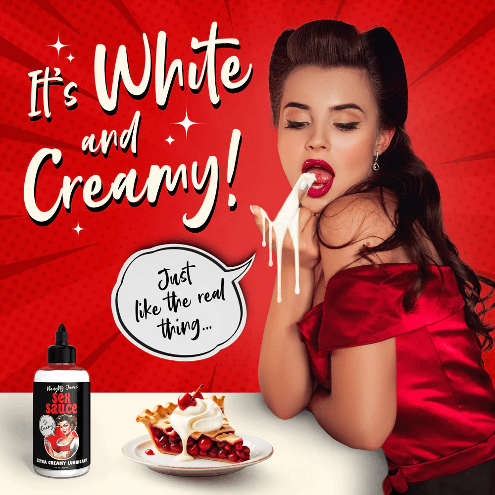 Naughty Jane's Water Based Lube Naughty Jane's Sex Sauce Extra Creamy Lubricant