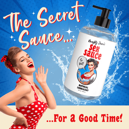 Naughty Jane's Water Based Lube Naughty Jane's Sex Sauce Natural Lubricant