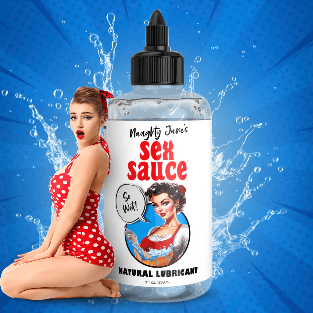 Naughty Jane's Water Based Lube Naughty Jane's Sex Sauce Natural Lubricant