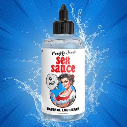 Naughty Jane's Water Based Lube Naughty Jane's Sex Sauce Natural Lubricant