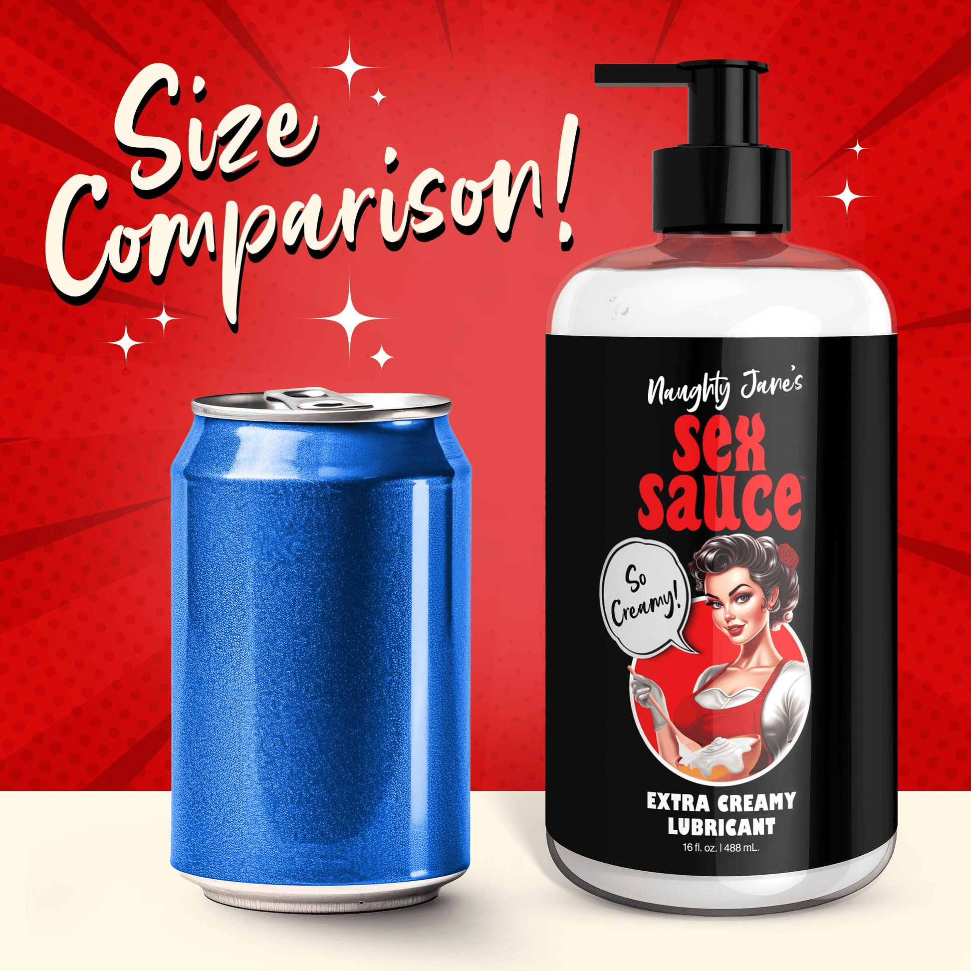 Naughty Jane's Water Based Lube Naughty Jane's Sex Sauce Extra Creamy Lubricant