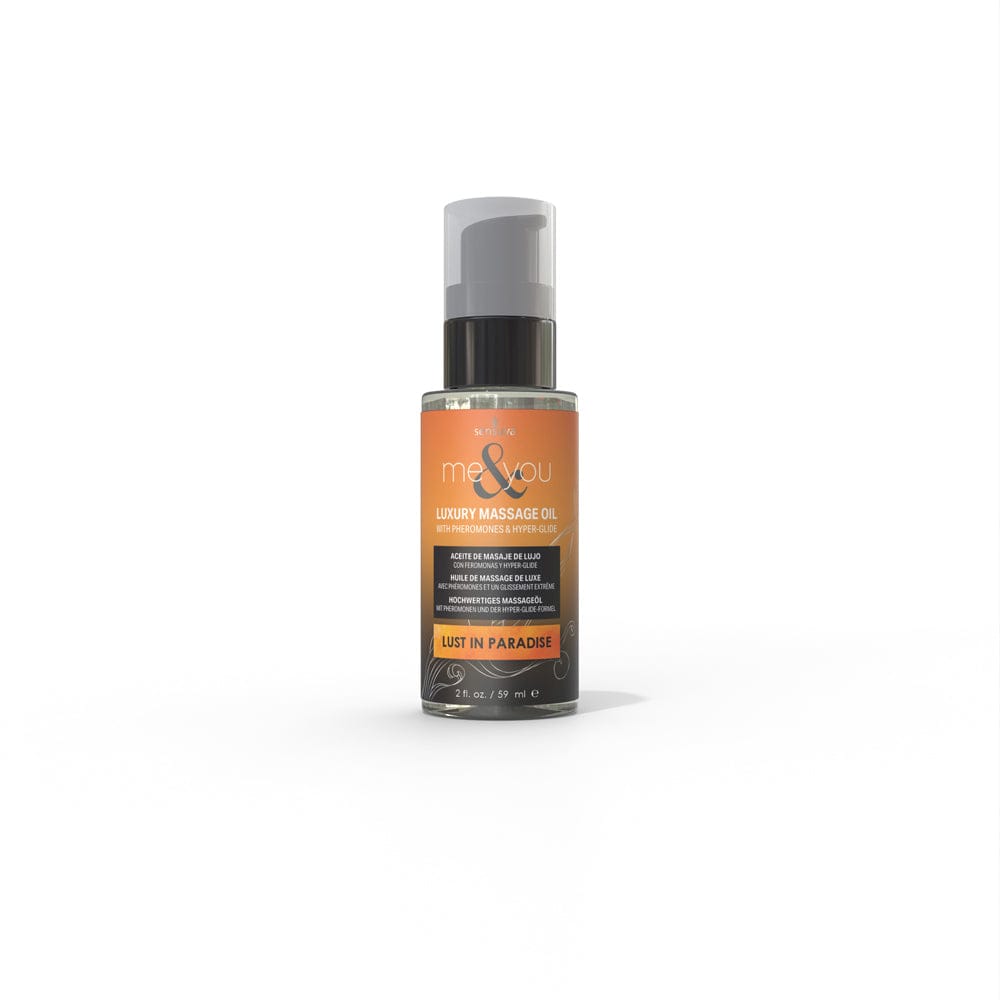 Sensuva Me & You Massage Oil - Lust in Paradise