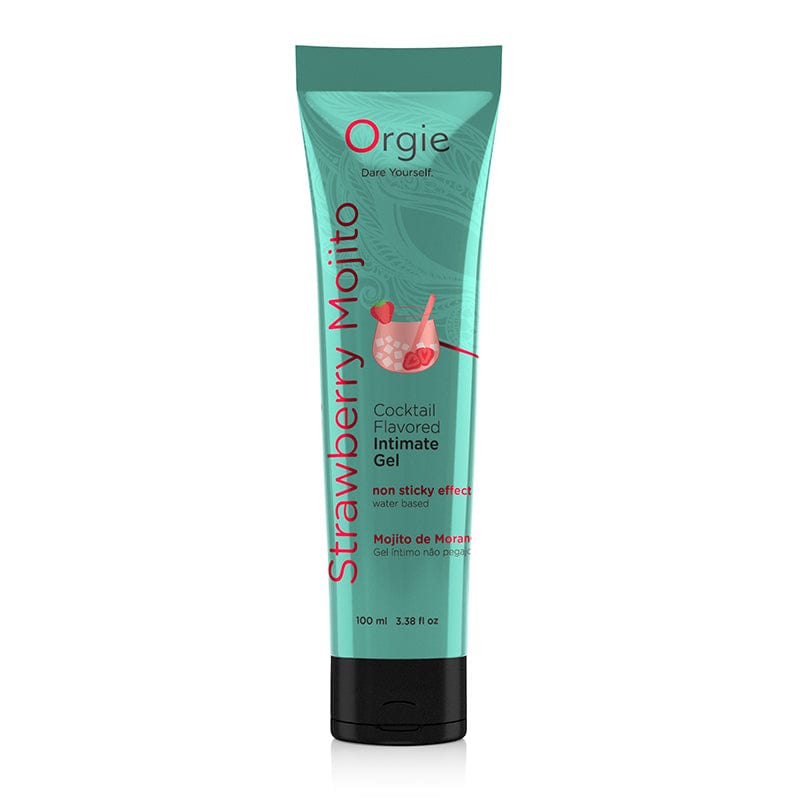 Orgie Lubes & Lotions Strawberry Mojito Orgie Cocktail Flavored Intimate Gel 100ml