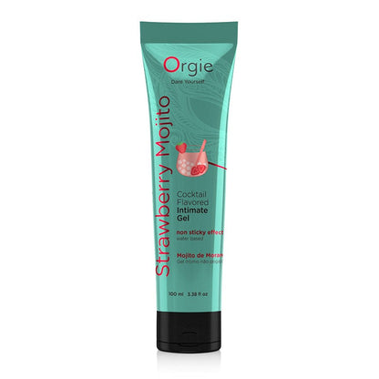 Orgie Lubes & Lotions Strawberry Mojito Orgie Cocktail Flavored Intimate Gel 100ml