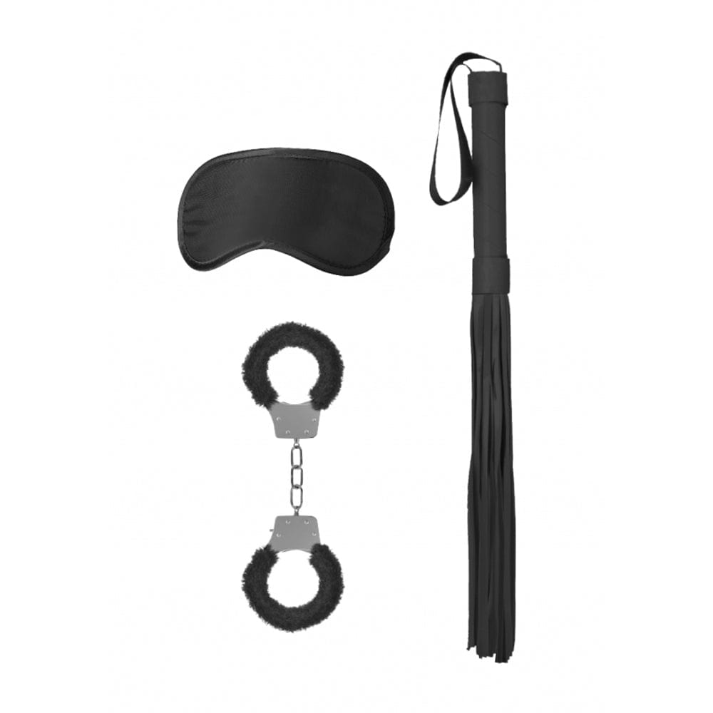 SHOTS Toys America Ouch! Introductory Bondage Kit #1  Black