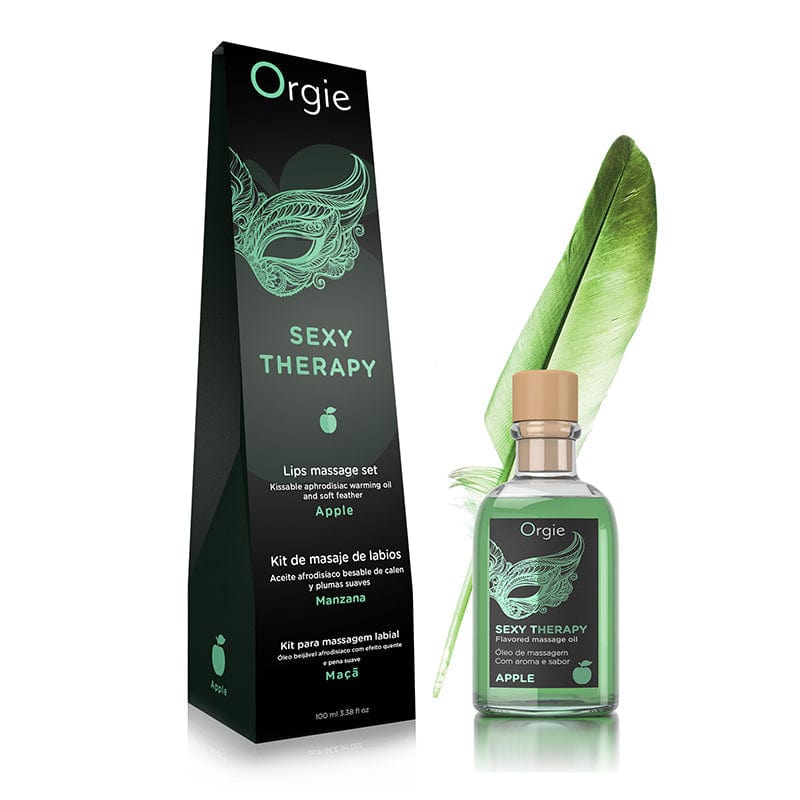 Orgie Massage Oil Apple Orgie Sexy Lips Massage Kit