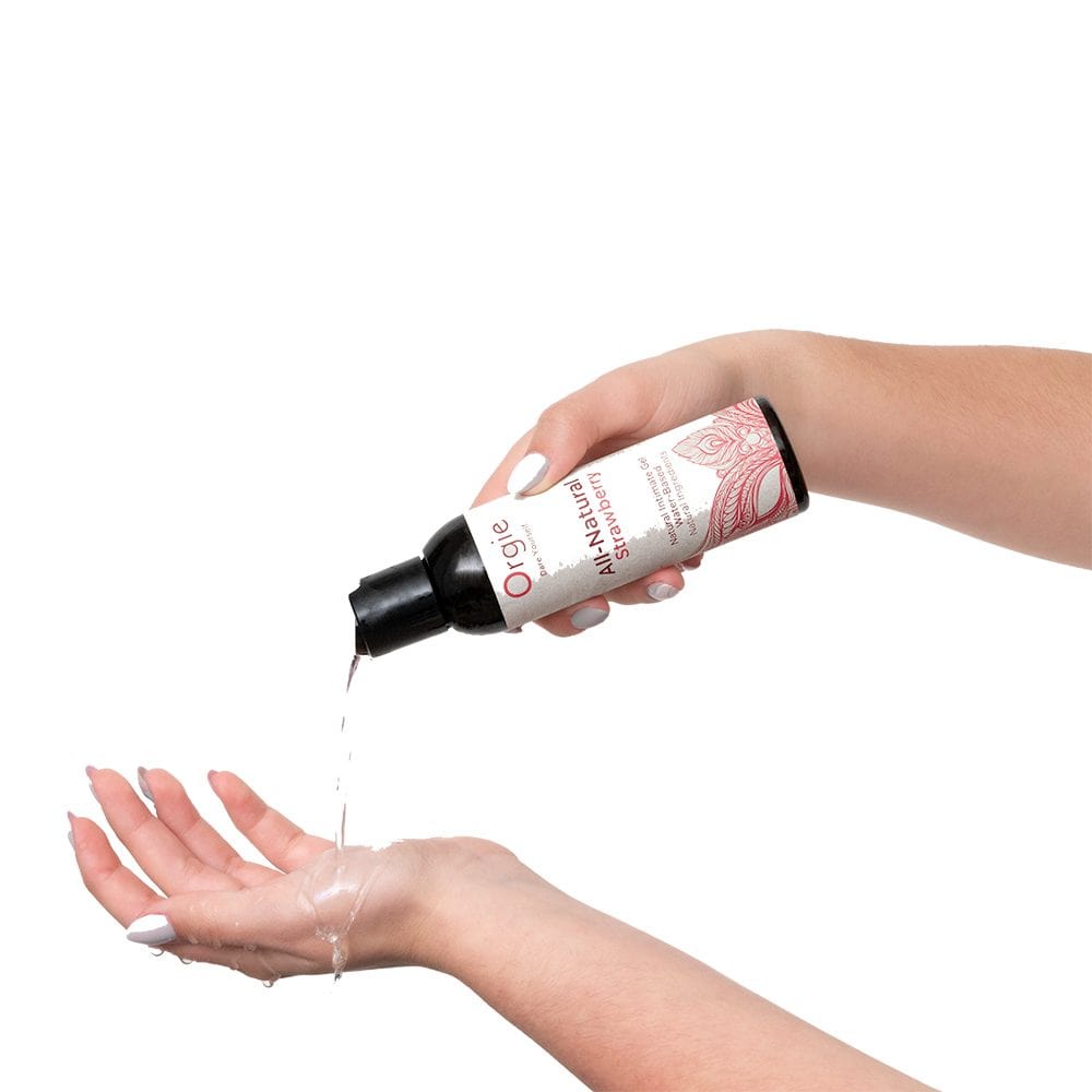 Orgie Lubes & Lotions Orgie All-Natural Strawberry Water-Based Intimate Gel