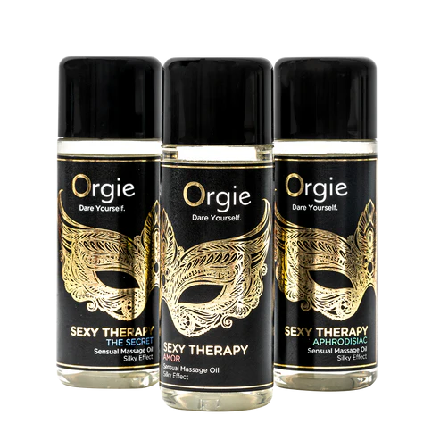 Orgie Sexy Therapy Sensual Massage Oils Mini Collection