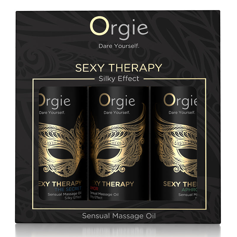 Orgie Sexy Therapy Sensual Massage Oils Mini Collection
