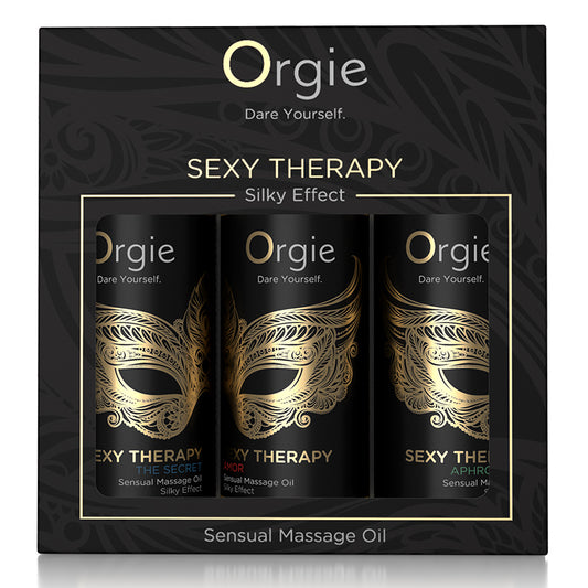 Orgie Sexy Therapy Sensual Massage Oils Mini Collection