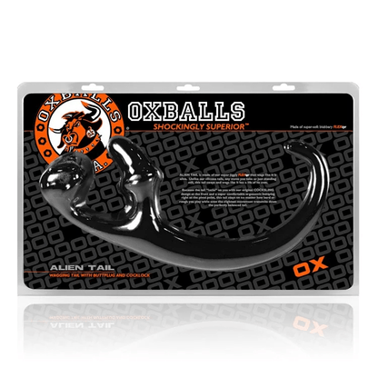 Oxballs Butt Plugs Black Oxballs Alien Tail Butt Plug