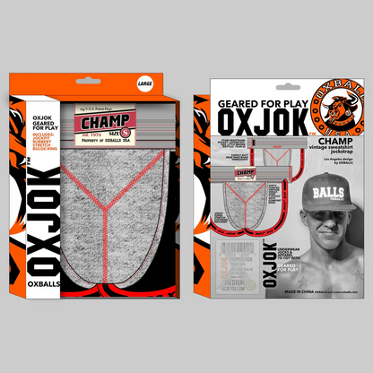 Oxballs Oxjok Champ Vintage Sweatshirt Jockstrap