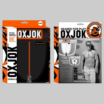 Oxballs Oxjok Slingjock Jockstrap Black Iron
