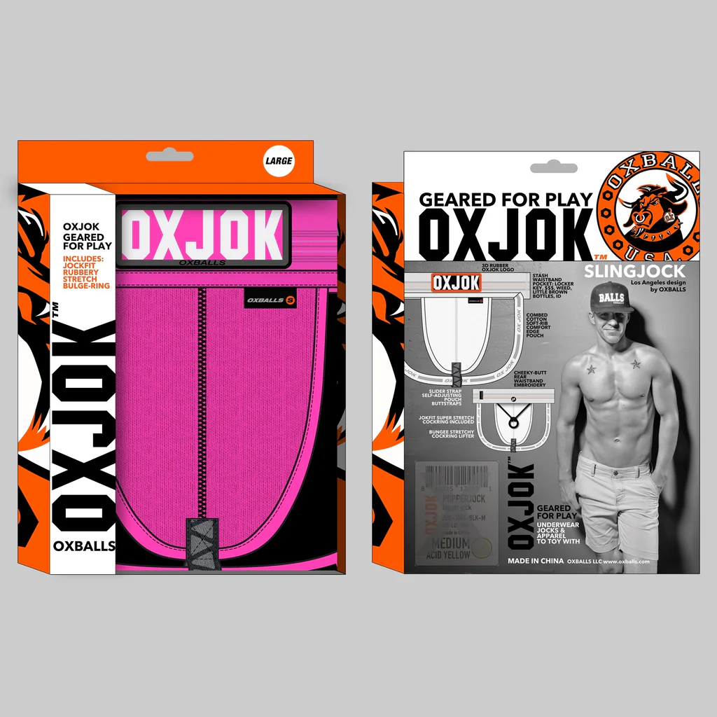 Oxballs Oxjok Slingjock Jockstrap Pink Sky