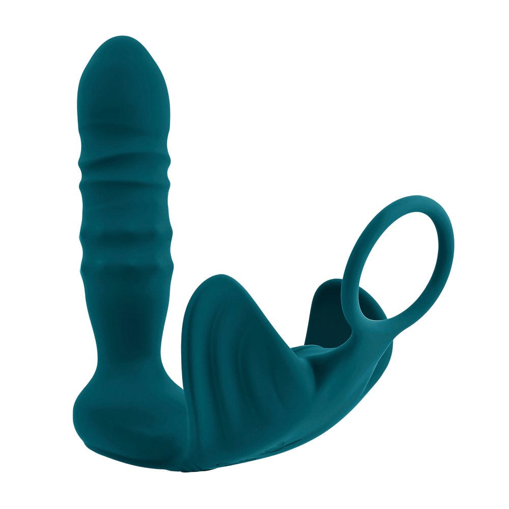 Playboy Pleasure Cock Rings Playboy Bring It On Thrusting Plug/Ring