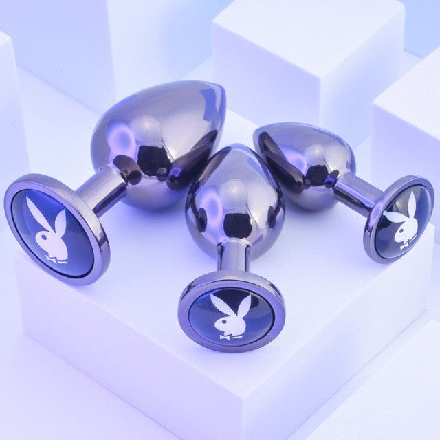 Playboy Pleasure Anal Toys Playboy Pleasure 3 Ways Butt Plug Set