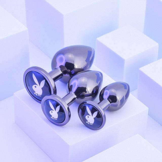 Playboy Pleasure Anal Toys Playboy Pleasure 3 Ways Butt Plug Set