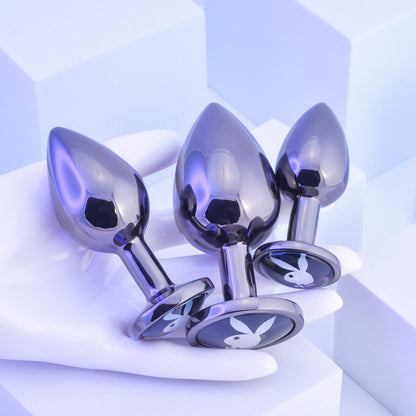 Playboy Pleasure Anal Toys Playboy Pleasure 3 Ways Butt Plug Set