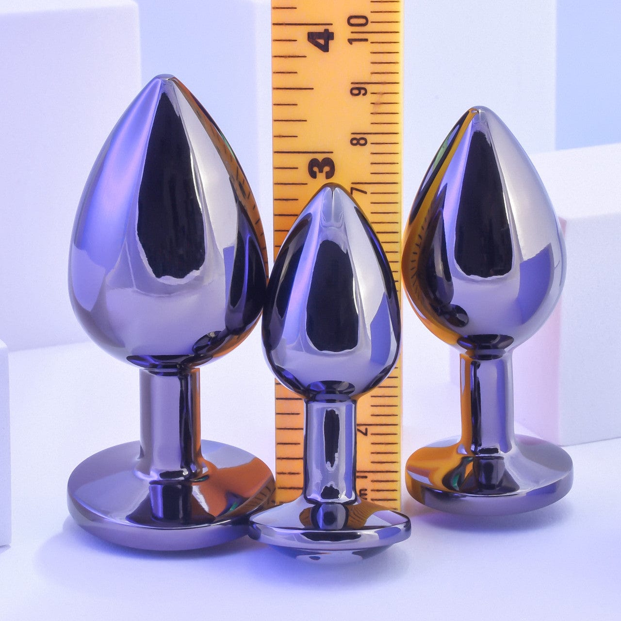 Playboy Pleasure Anal Toys Playboy Pleasure 3 Ways Butt Plug Set