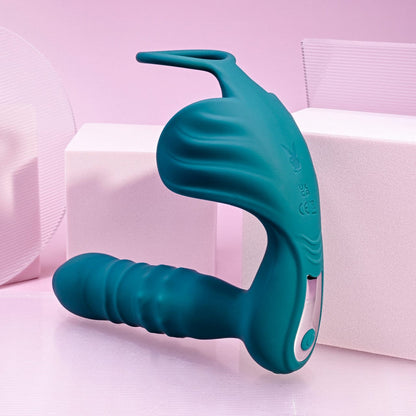 Playboy Pleasure Cock Rings Playboy Bring It On Thrusting Plug/Ring