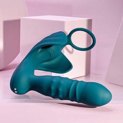 Playboy Pleasure Cock Rings Playboy Bring It On Thrusting Plug/Ring