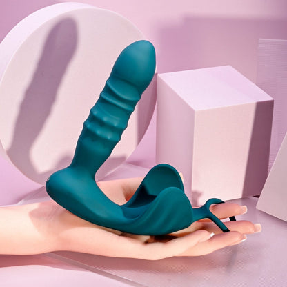 Playboy Pleasure Cock Rings Playboy Bring It On Thrusting Plug/Ring