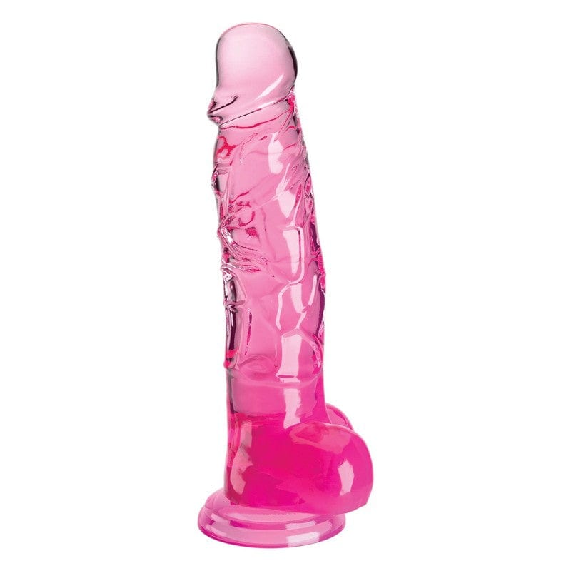 Pipedream Products Dildos Pipedream Products King Cock 8" With Balls