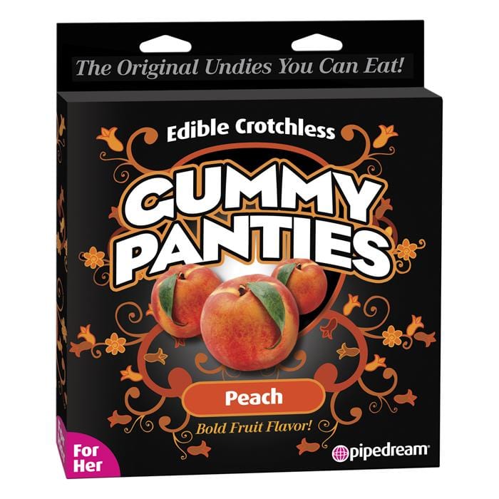 Pipedream Products Sensual Love Pipedream Products Edible Crotchless Peach Gummy Panty