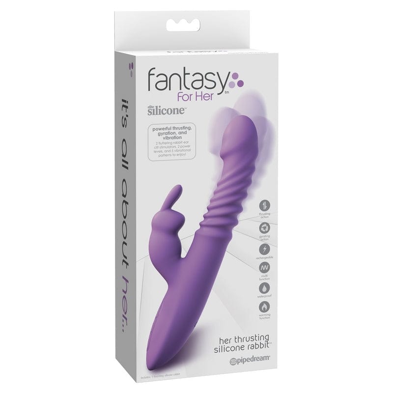 Pipedream Products Vibrators Pipedream Products Fantasy For Her Her thrusting Silicone Rabbit