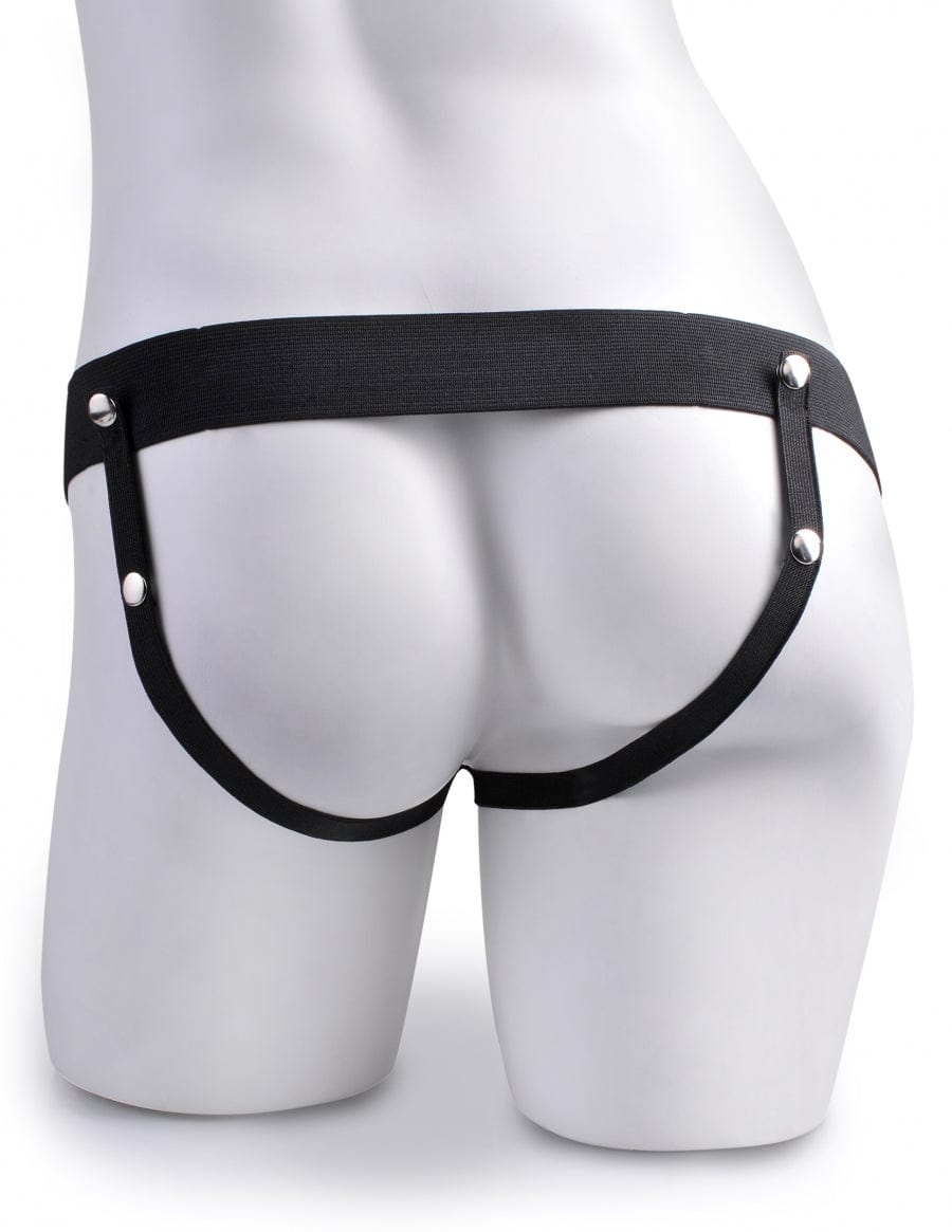 Pipedream Products Strap-Ons Pipedream Products Fetish Fantasy 6" Hollow Rechargeable Strap-On with Remote