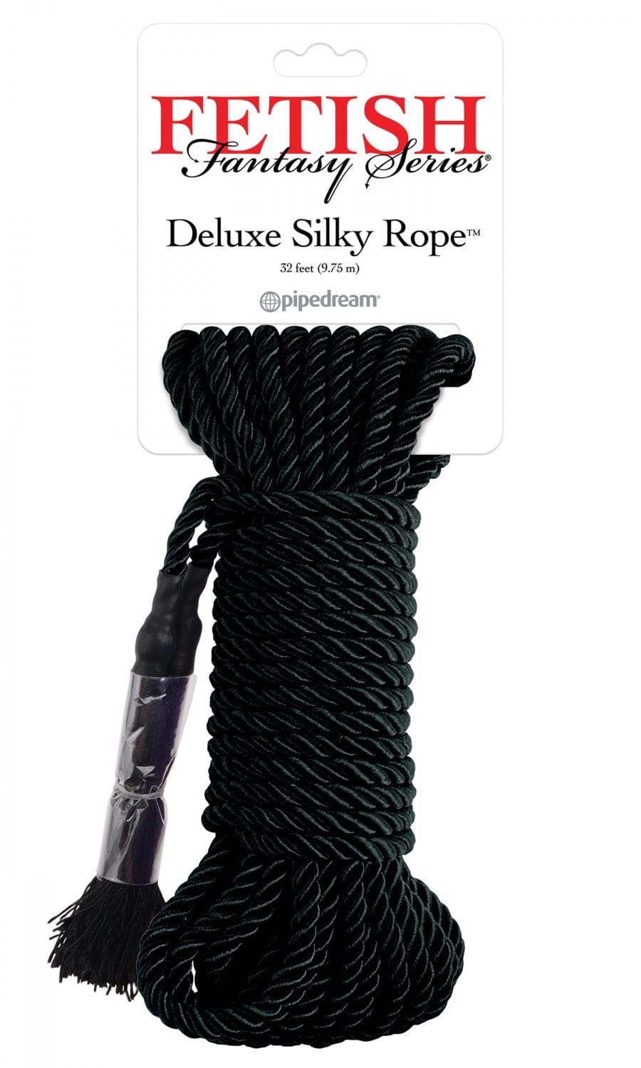 Pipedream Products Bondage & Fetish Black Pipedream Products Fetish Fantasy Deluxe Silky Rope