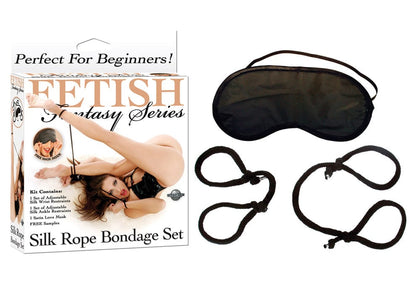 Pipedream Products Bondage & Fetish Pipedream Products Fetish Fantasy Silk Rope Bondage Set