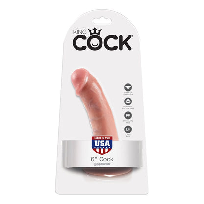 Pipedream Products Dildos Pipedream Products King Cock 6″ Cock Beige
