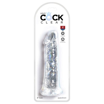 Pipedream Products Dildos Pipedream Products King Cock Clear 8" Cock