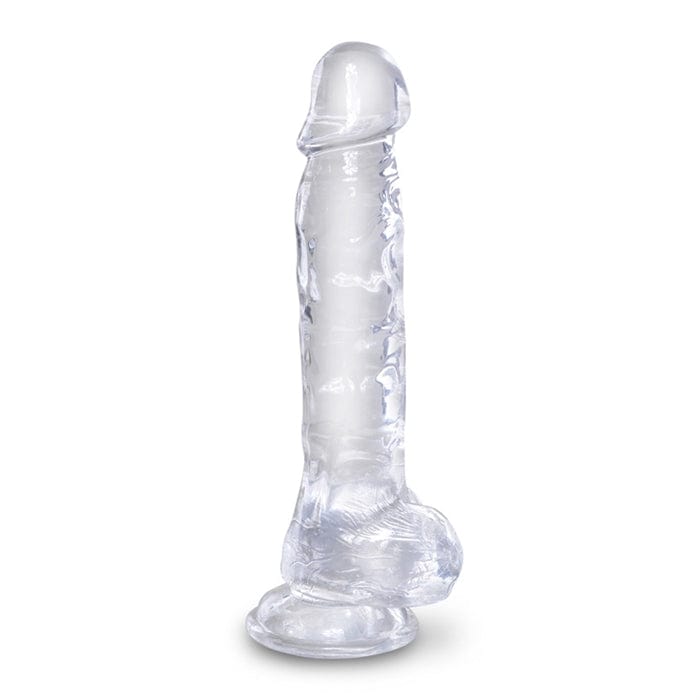 Pipedream Products Dildos Pipedream Products King Cock Clear 8" Cock With Balls