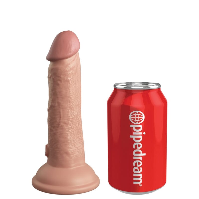Pipedream Products Dildos Pipedream Products King Cock Elite 6” Silicone Cock Light