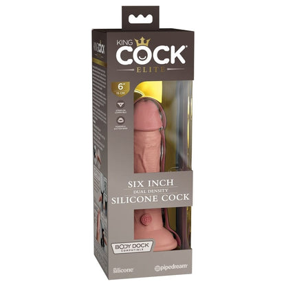 Pipedream Products Dildos Pipedream Products King Cock Elite 6” Silicone Cock Light