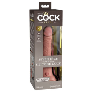 Pipedream Products Dildos Pipedream Products King Cock Elite 7” Silicone Cock Light