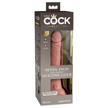 Pipedream Products Dildos Pipedream Products King Cock Elite 7” Silicone Cock Light