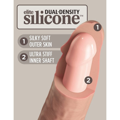Pipedream Products Dildos Pipedream Products King Cock Elite 8” Silicone Cock Light